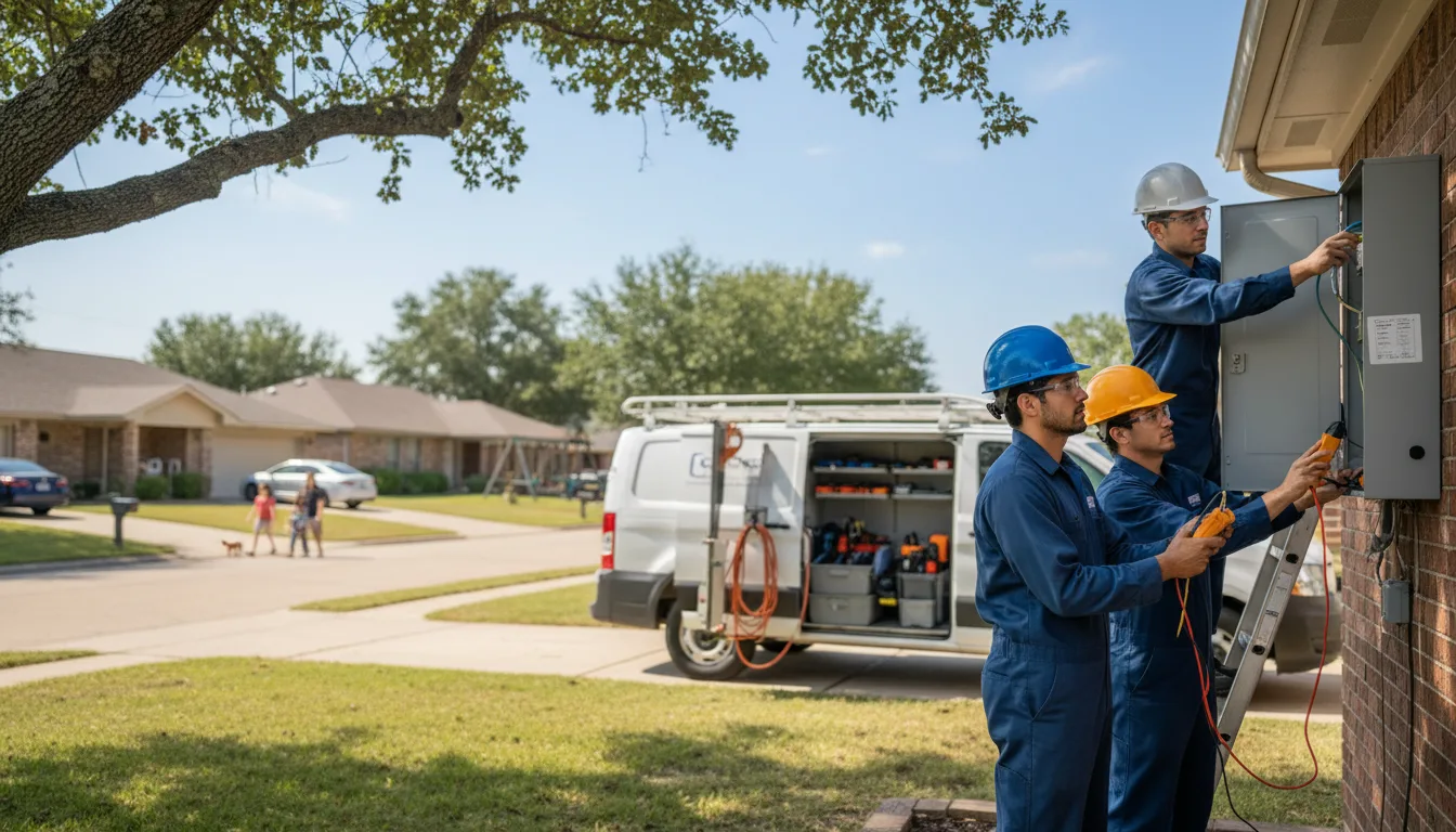 Certified electrician providing emergency electrical services in Buena Vista, PA